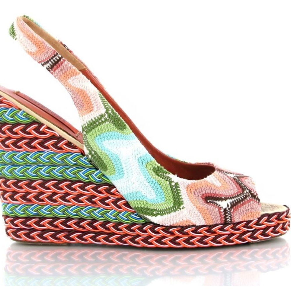 Missoni Slingback Espadrilles